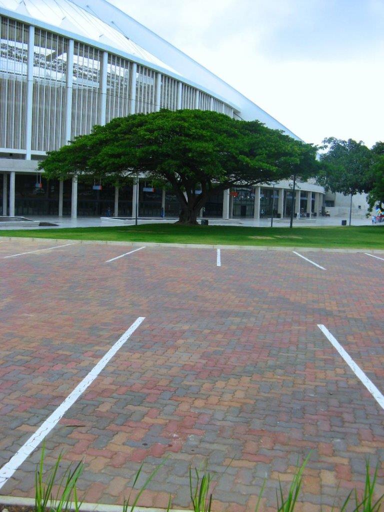 Moses Mabhida Stadium parking lot