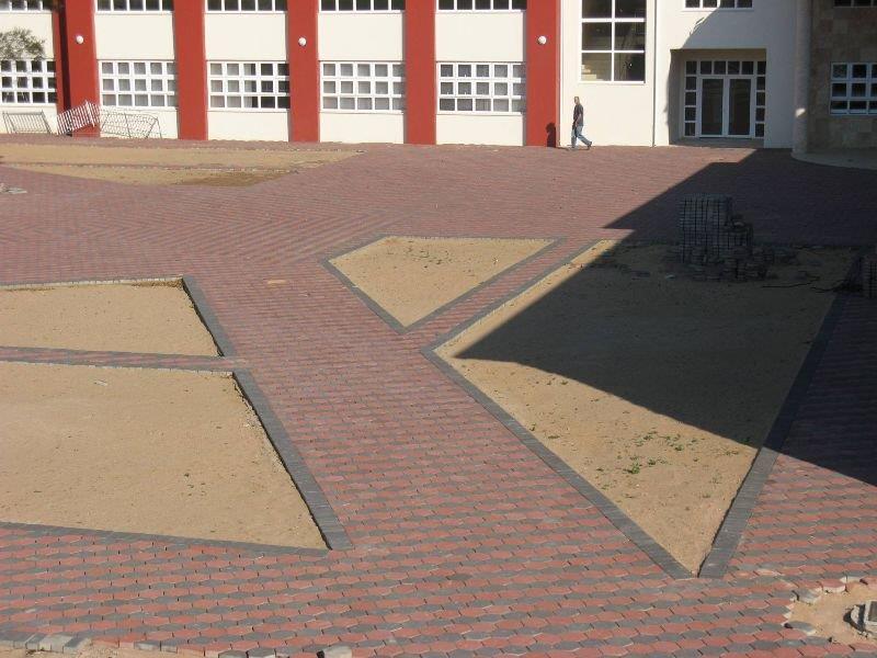 Stylepave with landscaping